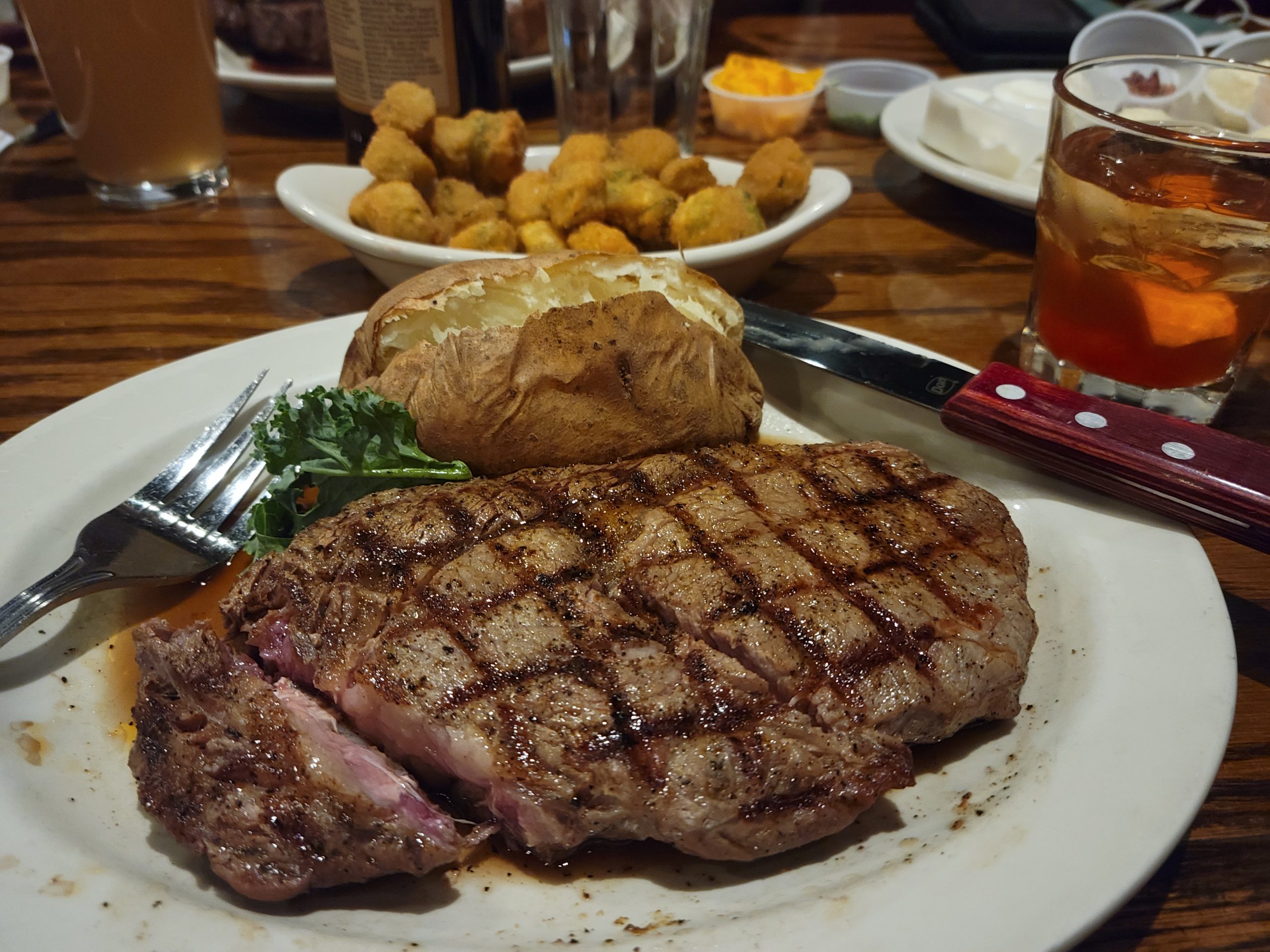 Steak dinner