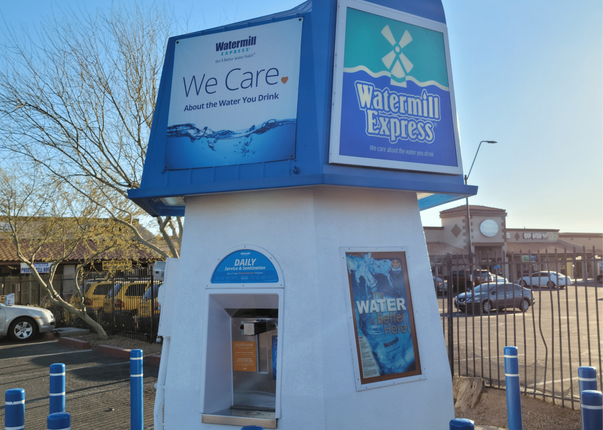 Kiosk to get purified water in Phoenix