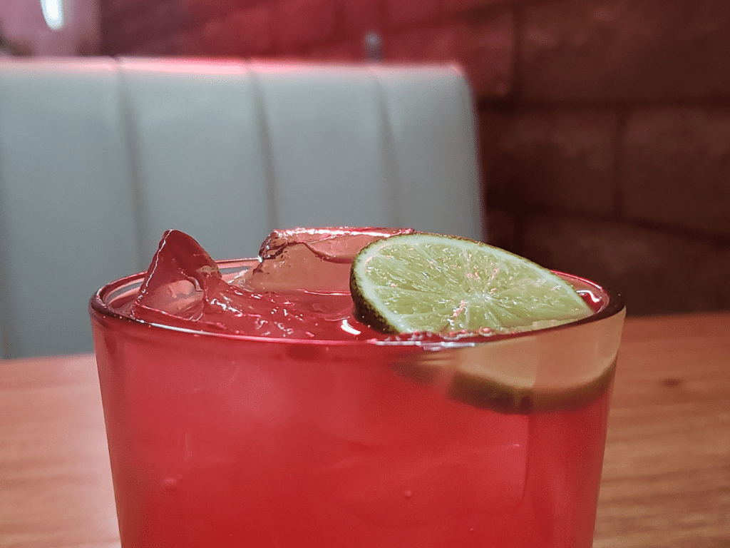 Prickly pear margarita - a perfect drink for a hot day in the Valley of the Sun